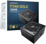 Montech Titan 1000W - 80 Plus & Cybenetics Gold, modular, PCIe 5.0-1000 Watt