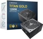Montech Titan 1200W - 80 Plus & Cybenetics Gold, modular, PCIe 5.0-1200 Watt