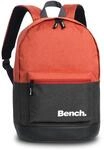 Bench Rucksack Daypack Backpack Schulrucksack 64150, Farbe:Dunkelgrau/Rostbraun