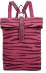 Fritzi Izzy03 Canvas Zebra Pink Rucksack Baumwollmix Damen City vegan verstellbare
