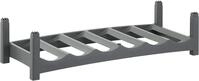 Rotho Vario Flaschenregal f&uuml;r bis zu 6 Flaschen, Kunststoff (PP) BPA-frei,