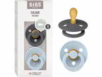 BIBS Colour Symmetrical Schnuller 2er Pack, BPA-frei Dummy-Schnuller,...