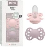 BIBS Infinity Schnuller, 6-18 Monate, 2er-Pack, Blossom/Dusky Lilac |...