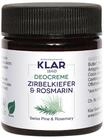 Klar Seifen Deocreme - Zirbelkiefer & Rosmarin 30ml