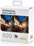 NiSi Black Mist Professional Filter Kit 67 mm - Promist 1/2, 1/4, 1/8 Diffusion