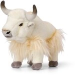 WWF 01122 - Pl&uuml;schtier Yak, lebensecht gestaltetes Kuscheltier, ca. 28 cm gro&szlig;,