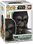 Funko Pop! Star Wars: BoBF - Black Krrsantan mit BG - Star Wars: The Book of...