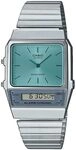 Casio Damen Quartz Armbanduhr, 32.00mm Geh&auml;usegr&ouml;&Atilde;&Yuml;e mit blau analog/digital