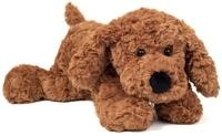 Teddy Hermann 91974 Schlenkerhund braun 28 cm, Kuscheltier