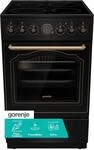 Gorenje Classico Collection GECS5B70CLB Standherd Schwarz