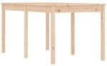 vidaXL Gartentisch, Garten Esstisch Holzrahmen, Holztisch Tisch f&uuml;r Outdoor,
