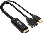 Club3D CAC-1331 - HDMI auf DisplayPort 1.2 4K60Hz M/F Aktiver Adapter