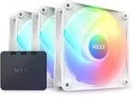 NZXT F120 RGB Core Dreierpackung – 3 × 120 mm nabenmontierte RGB-Lüfter mit NZXT F120 RGB Core Dreierpackung – 3 × 120 mm nabenmontierte RGB-Lüfter mit