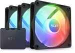 NZXT F120 RGB Core Dreierpackung – 3 × 120 mm nabenmontierte RGB-Lüfter mit NZXT F120 RGB Core Dreierpackung – 3 × 120 mm nabenmontierte RGB-Lüfter mit