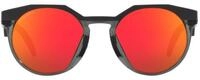 Oakley HSTN Sonnenbrille, matte carbon-prizm ruby