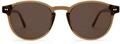 Kapten & Son Sonnenbrille Marais Transparent Caramel Brown | Unisex | Stylische