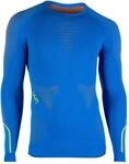 UYN Herren T-Shirt Ambityon UW T-Shirt, Fresh Blue/Orange Shiny/Yellow Shiny, XXL,