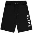 Alpha Industries Herren Alpha Jersey Short Bermuda, Black, L