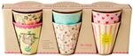 Medium Melamin Becher - Multi - 6er Pack