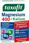 taxofit Magnesium 400 + Kalium Tabletten 30 St&uuml;ck