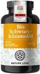 NATURE LOVE&reg; Bio Schwarzk&uuml;mmel&ouml;l - 240 allergenfreie, vegane Kapseln -