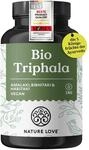 NATURE LOVE&reg; Bio Triphala - Hochdosiert mit 500mg je Kapsel - 180 Kapseln -