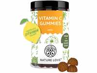 NATURE LOVE® Vitamin C Gummies – 120 Stück – 120mg pro Tagesdosis für