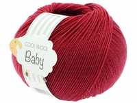 Lana Grossa Cool Wool Baby 50 g 289 - Dunkelrot