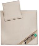 Julius Z&ouml;llner Musselin Kinderbettw&auml;sche 80x80 + 35x40 cm | 2-teiliges Set aus