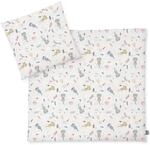 Julius Z&ouml;llner Jersey - Kinderbettw&auml;sche 80x80 + 35x40 cm, 2-teiliges Set aus