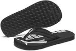 PUMA Epic Flip v2 PS Sandale, Schwarz Wei&szlig;, 28 EU