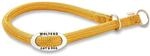 Wolters Schlupfhalsband K2, Gr&ouml;&szlig;e:50 cm x 13 mm, Farbe:Curry gelb