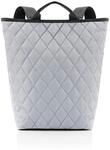 reisenthel shopper-backpack rhombus light grey - urbaner und stylischer Rucksack,