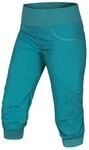 Ocun W Noya Shorts Blau - Leichte komfortable Damen 3/4 Kletterhose, Gr&ouml;&szlig;e XS -