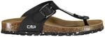 CMP Damen Eco Mymosa Flipflop, Schwarz, 36 EU