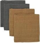 Pippi Unisex Baby 4er Pack Stoffwindeln, Spuckt&uuml;cher, Kuschelt&uuml;cher oder