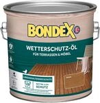 Bondex Wetterschutz &Ouml;l Braun 2,5 L f&uuml;r 28 m&sup2; | Langanhaltender Schutz |...