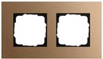 GIRA Abdeckrahmen 2f Esprit Bronze 021238