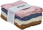 Pippi Unisex 8er Pack saugf&auml;hige Spuckt&uuml;cher/Stoffwindel 5194 Peachskin One size