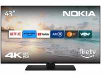 Nokia 43 Zoll (108 cm) 4K UHD Fernseher integriertem Fire TV (WLAN, HDR, Triple...