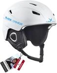 Black Crevice Skihelm Kitzb&uuml;hel, wei&szlig;/blau, XS