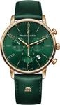 MAURICE LACROIX Men's Green Eliros Chronograph Watch EL1098-PVP01-620-5