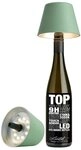 sompex - Wiederaufladbare RGBW Flaschenlampe, olivgr&uuml;n, TOP 2.0