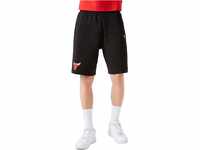 New Era Herren NBA Team Logo Chibul Blk Shorts, schwarz, M