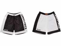 Spalding - Reversible Shorts - Basketball Shorts - Schwarz/Weiß -...