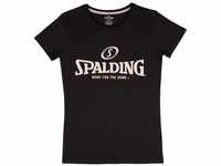 Spalding Essential Logo Trainingsshirt Damen schwarz, M