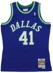 Mitchell & Ness Herren 2.0 d. mavericks T Shirt, Royal, S EU
