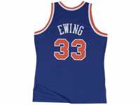 Mitchell & Ness NBA New York Knicks Patrick Ewing Trikot Herren blau/rot, XL