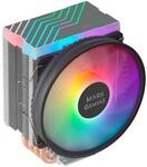 Mars Gaming MCPU44, Dual ARGB CPU K&uuml;hlk&ouml;rper, 4 Heatpipes HCT, TDP 160W,