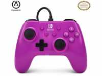 Kabelgebundener PowerA-Controller für Nintendo Switch - Grape Purple, Gamepad,